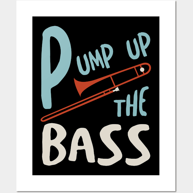 Pump Up the Bass Wall Art by whyitsme